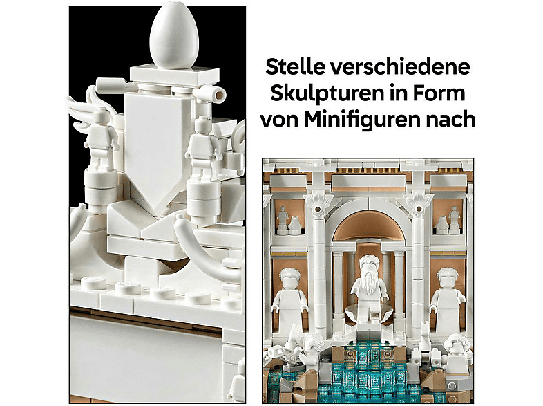 Lego Architecture 21062 Trevi-Brunnen Bausatz — Foto 3 von 5