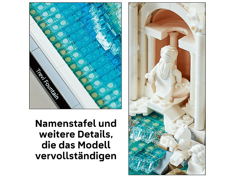 Lego Architecture 21062 Trevi-Brunnen Bausatz — Foto 5 von 5
