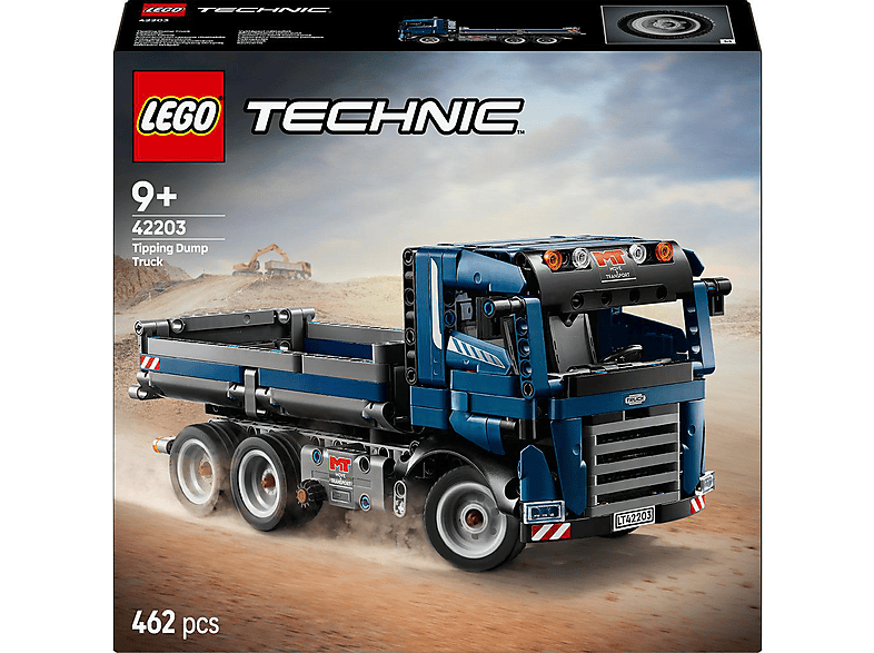 LEGO Technic 42203 Kipplaster Bausatz, Mehrfarbig