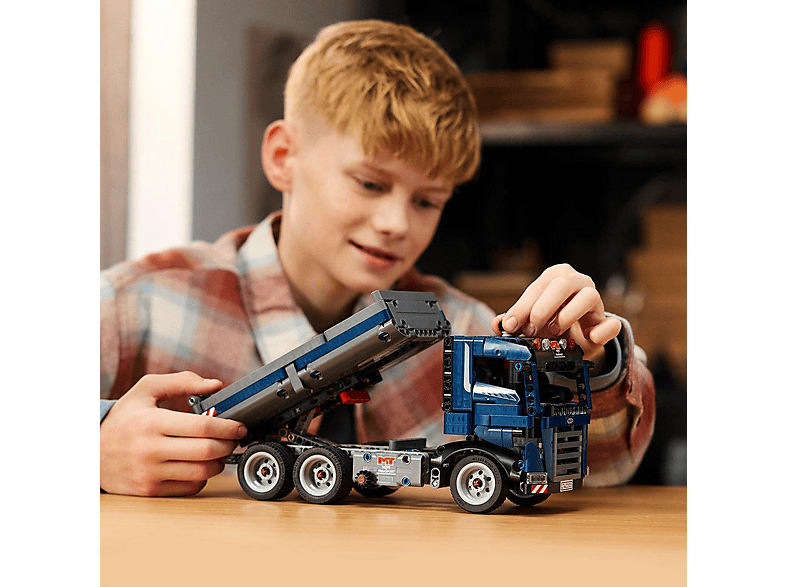 LEGO Technic 42203 Kipplaster Bausatz, Mehrfarbig