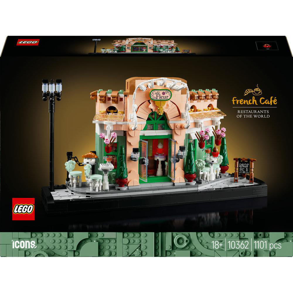 Lego French Cafe Set in Box. Enthält Modell eines Cafés.