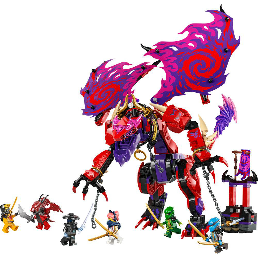 LEGO Ninjago 71832 Chaosdrache Donnerzahn Bausatz, Mehrfarbig | SATURN