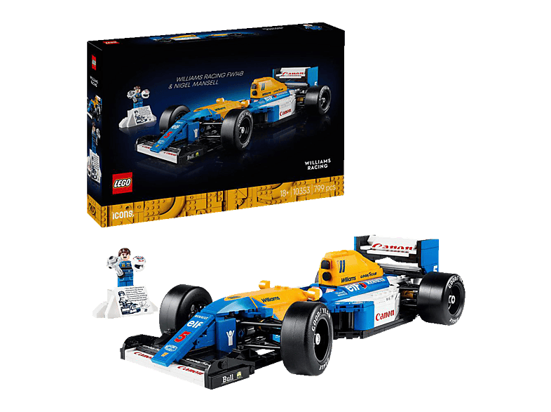 Lego Icons 10353 Williams Racing FW14B mit Nigel Mansell Bausatz