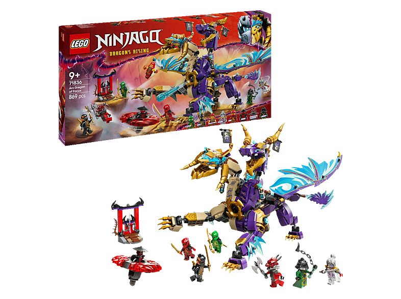 Lego Ninjago 71836 Lichtbogendrache Bausatz