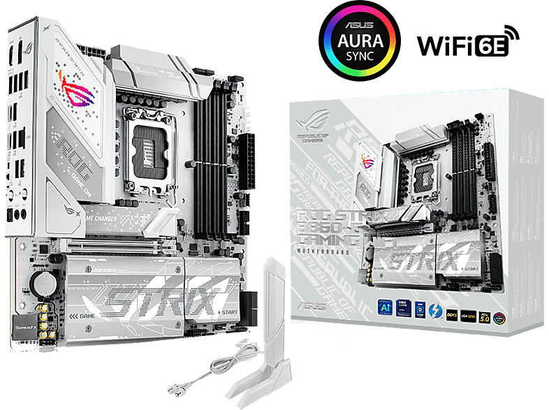 ASUS Rog Strix B860-G Gaming WiFi Intel B860 LGA1851 DDR5 8600 DP HDMI TYPE-C 4X M2 USB3.2 G Anakart