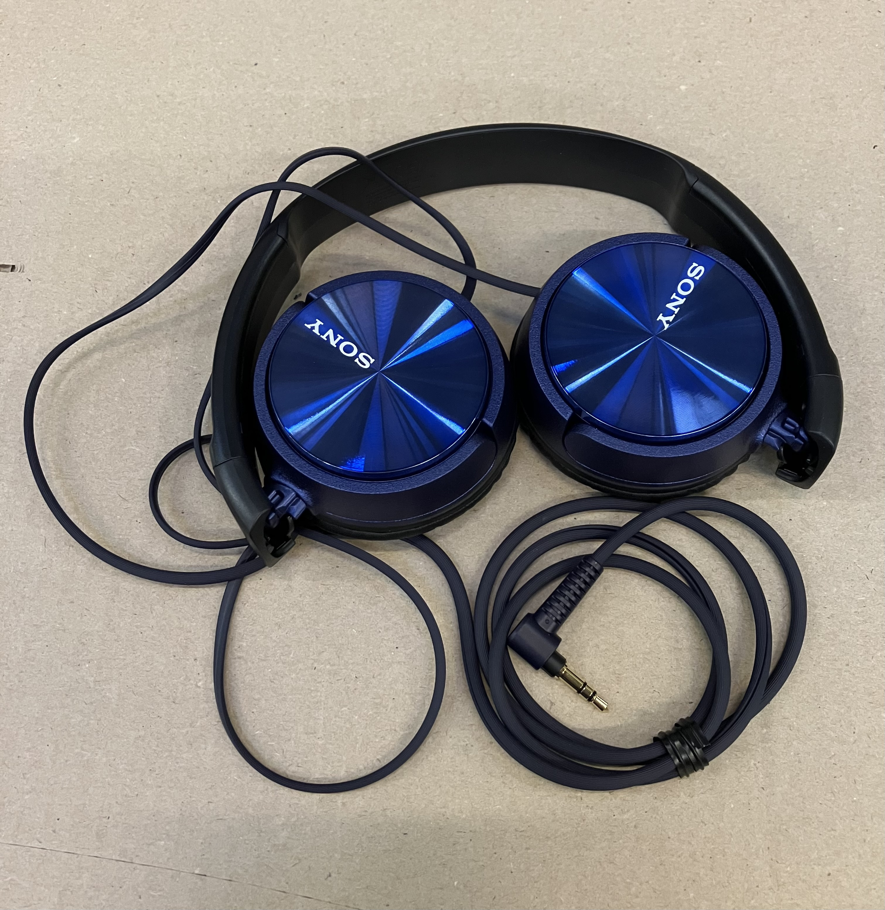 OUTLET Słuchawki SONY MDR-ZX310 Niebieski Niebieski