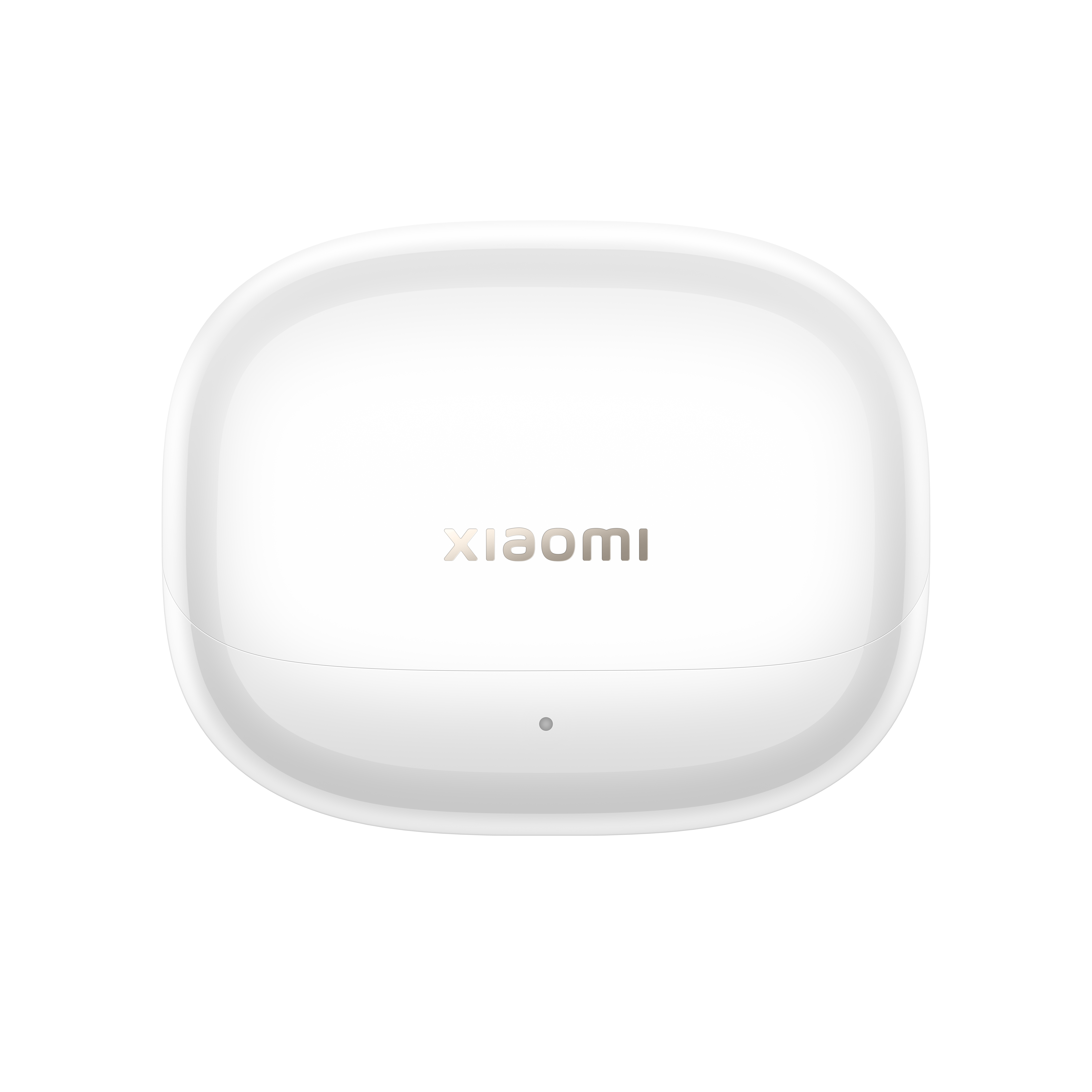 Weißes Xiaomi-Ohrhörer-Ladecase.