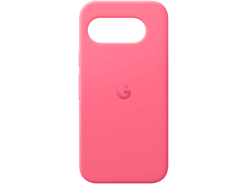 Funda móvil - Google Pixel 9a Case, Para 9a, Silicona y policarbonato, Rosa peonía
