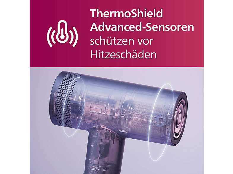 Thumbnail - PHILIPS BHD839/10 8000 Series Haartrockner Meeresblau (1400 Watt)