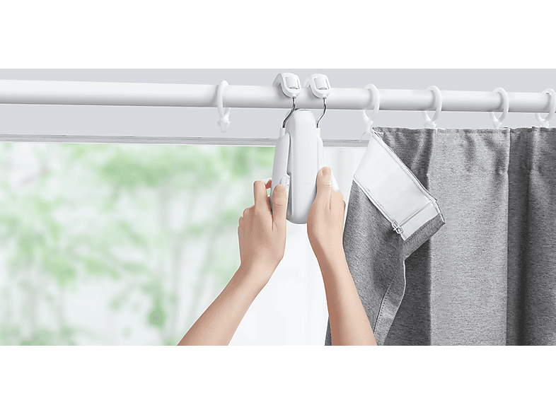 Thumbnail - SWITCHBOT Smart Curtain 3 Rod - Automatischer Vorhangöffner, Weiß