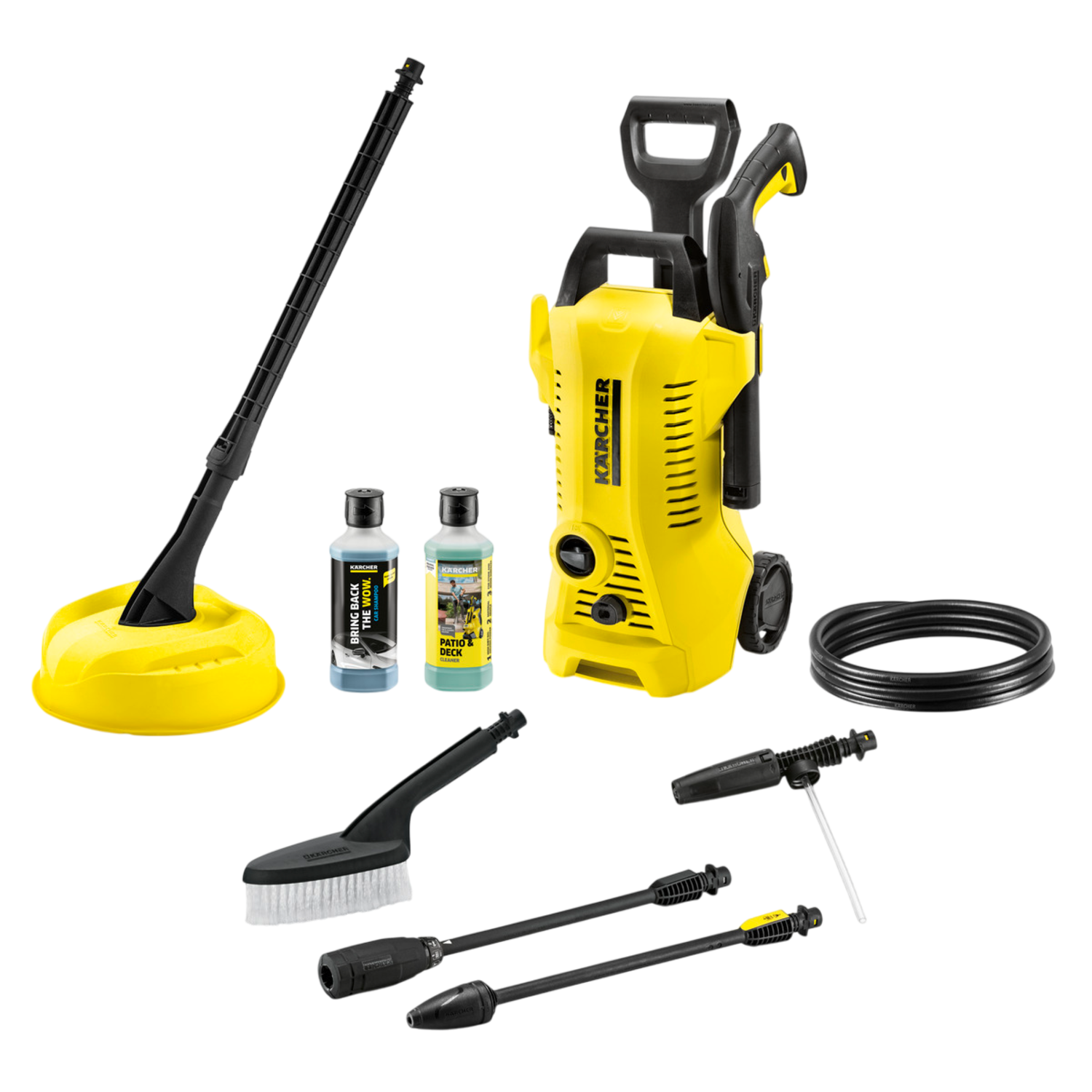 Karcher K 2 Power Control Car - Geschikt Voor 20 M² 1400 W 110 Bar Hogedrukreiniger Geel