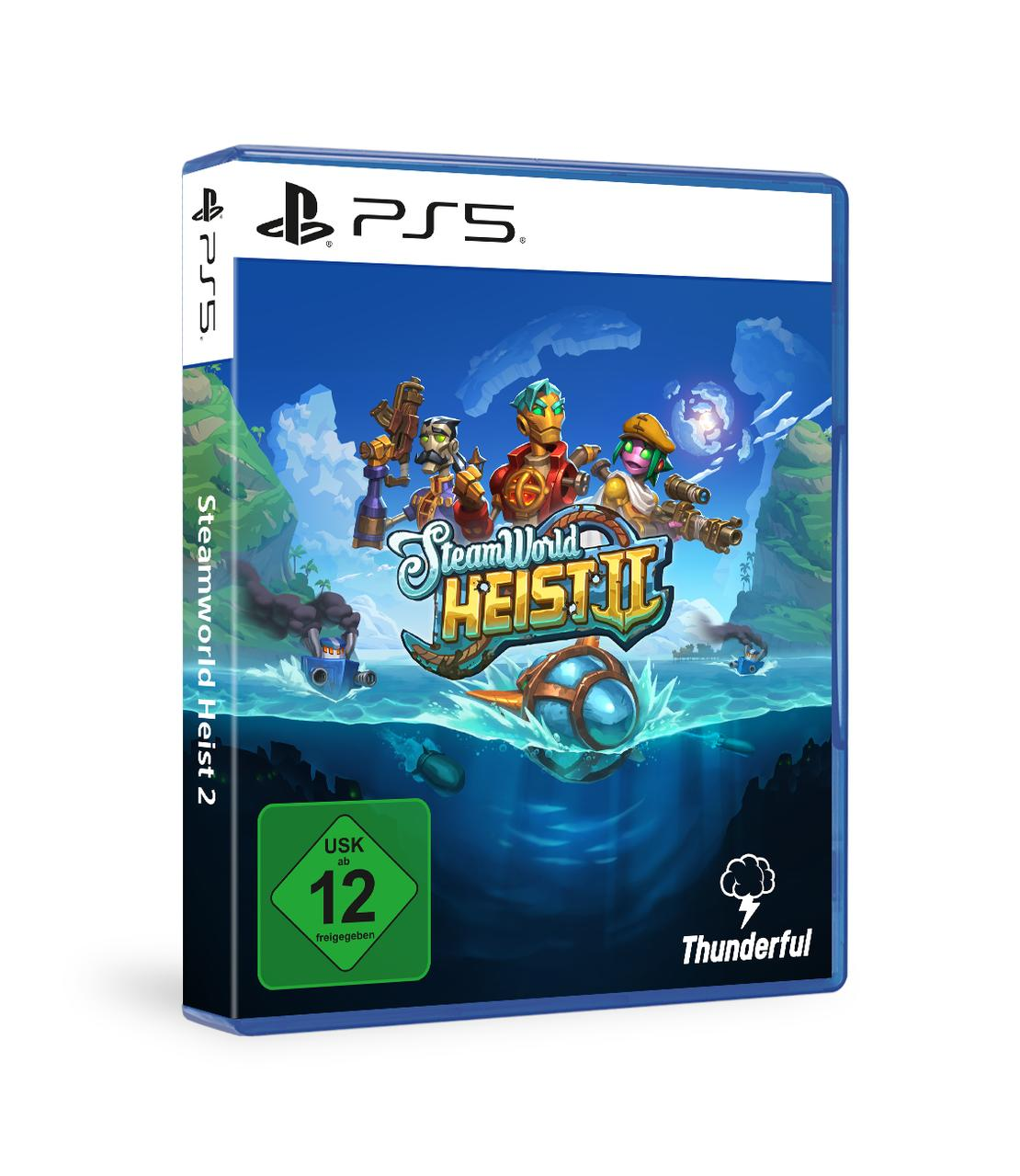 PS5-Spielbox mit Charakteren aus dem Spiel und dem Spieletitel auf dem Cover.