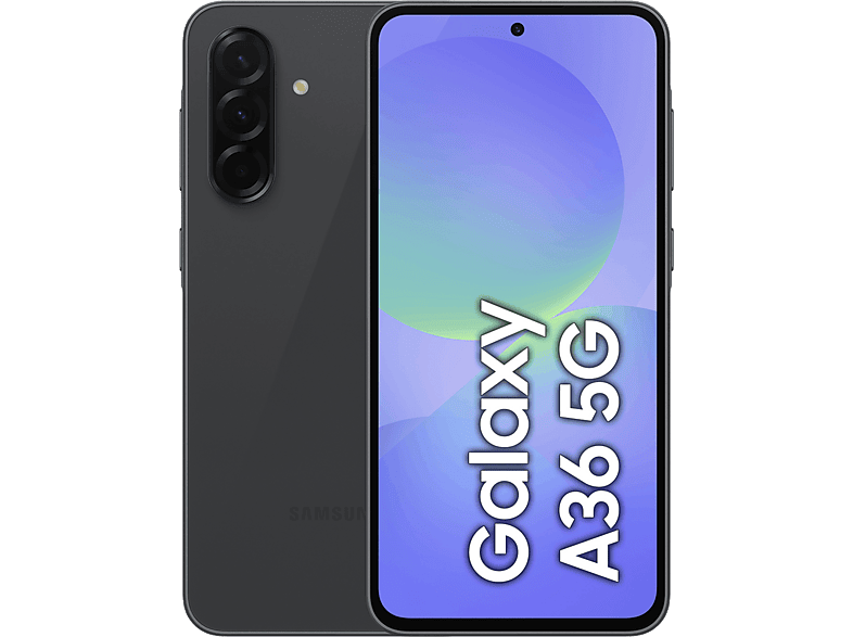 Samsung Galaxy A36 5G, Negro, 128 GB, 6 GB RAM, 6.7 FHD+ Super AMOLED, Qualcomm Snapdragon Gen 3, 5000 mAh, Android 15