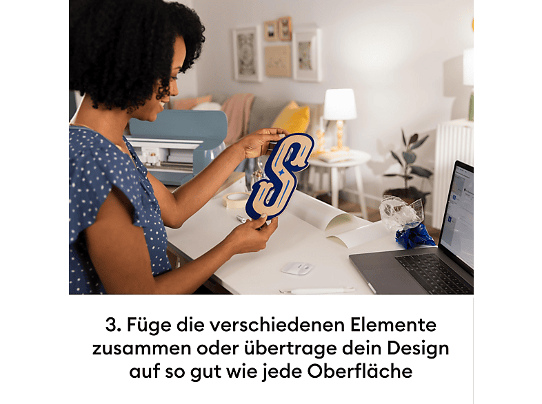 Cricut Maker 4 Essentials Bundle Schneideplotter Gestaltungsset Schnittbreite 29.7 cm — Foto 4 von 5