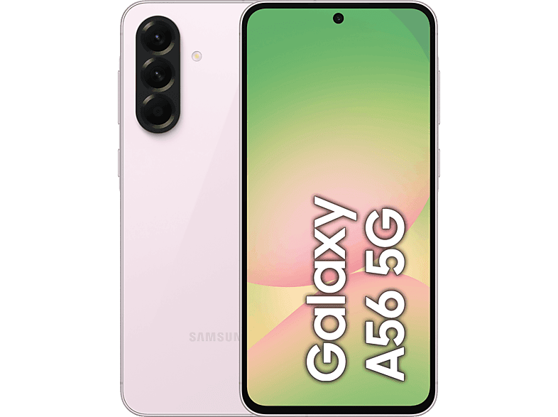 Samsung Galaxy A56 5G, Rosa, 256 GB, 8 GB RAM, 6.7 FHD+ Super AMOLED, Exynos 1580, 5000 mAh, Android 15