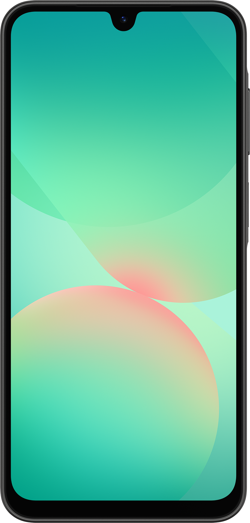 Smartphone avec texte, icônes et le logo Xiaomi.