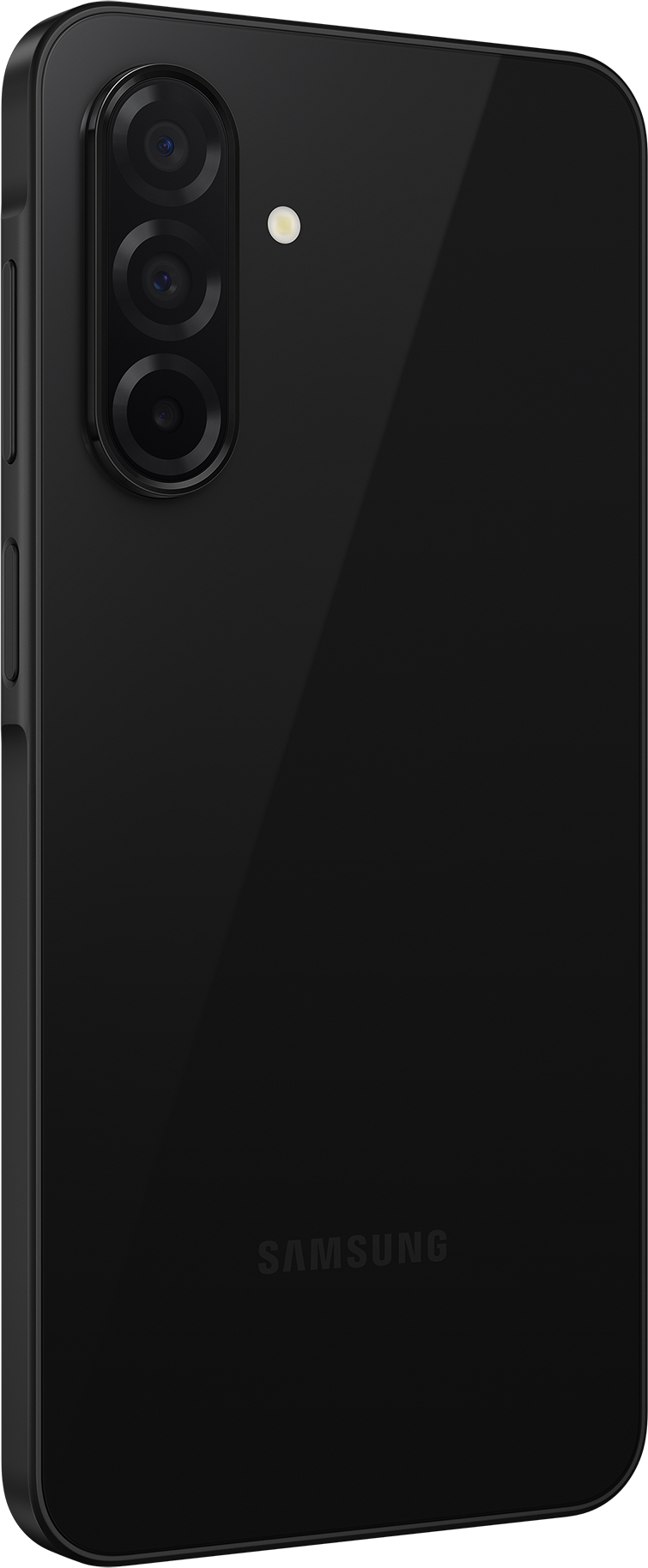 Tablette avec dos noir et écran affichant des formes abstraites colorées.