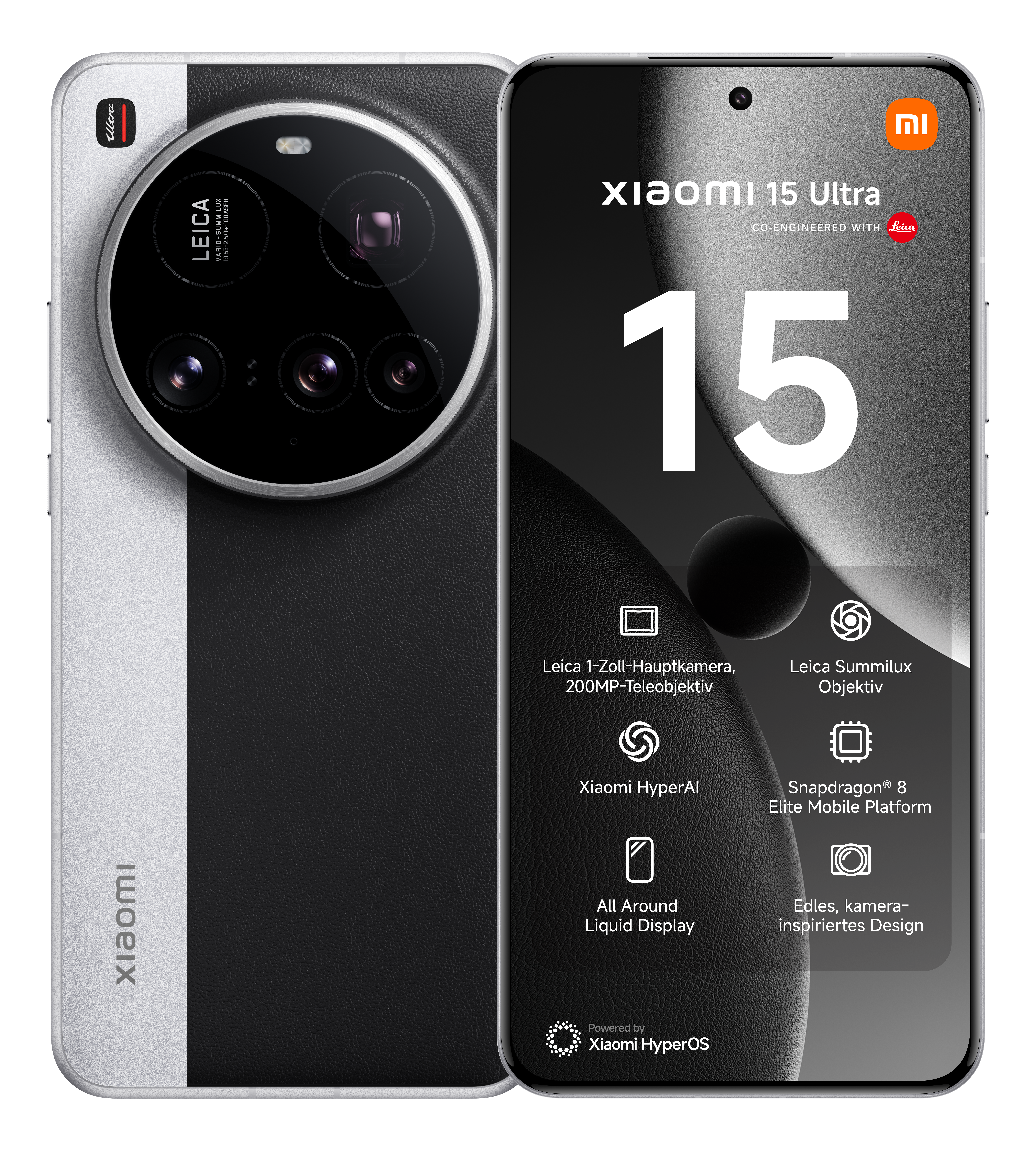 XIAOMI 15 Ultra 1 TB Silver Chrome Dual SIM | MediaMarkt