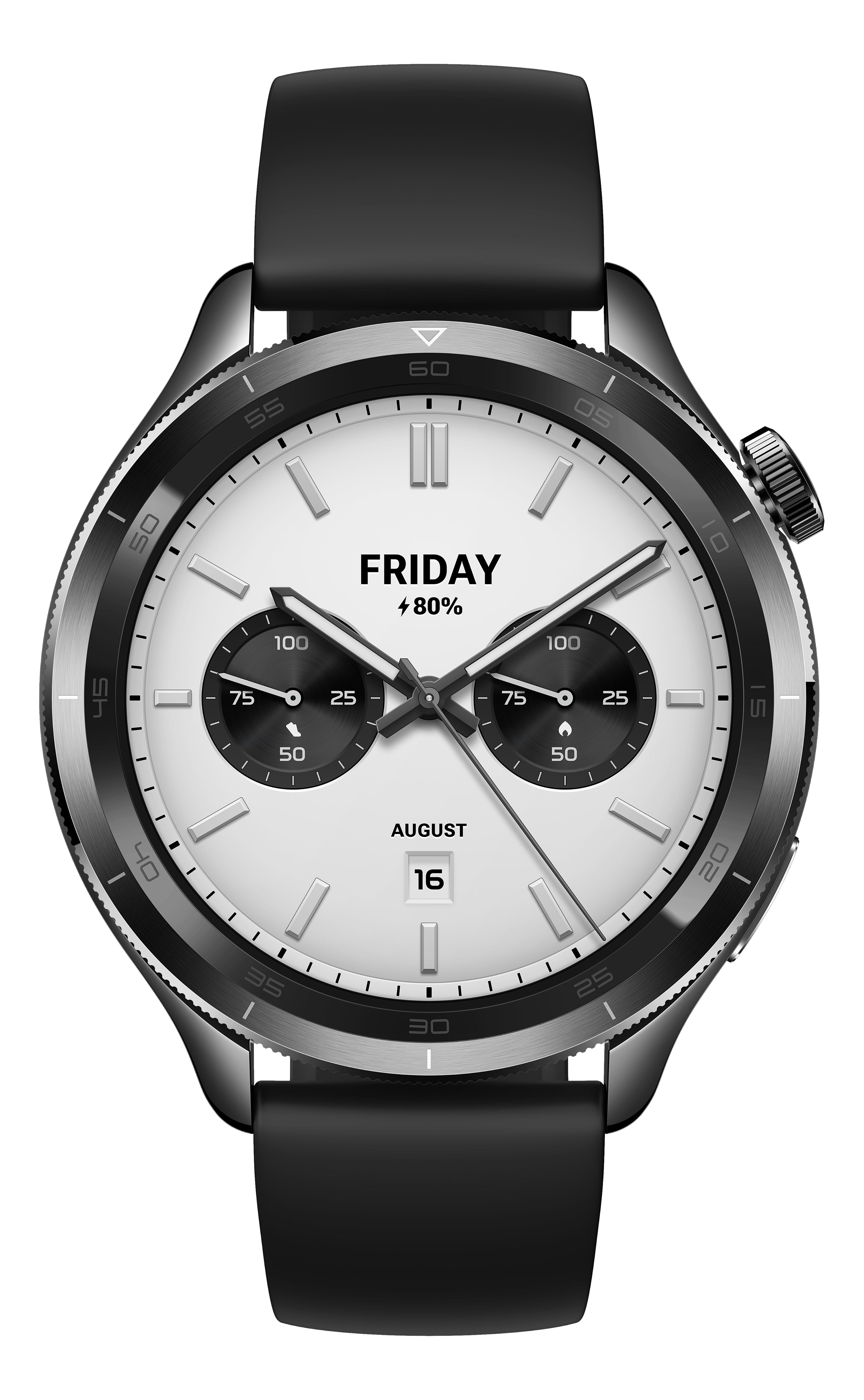 XIAOMI Watch S4 Smartwatch Aluminiumlegierung Fluorkautschuk, 140 - 210 mm, Black