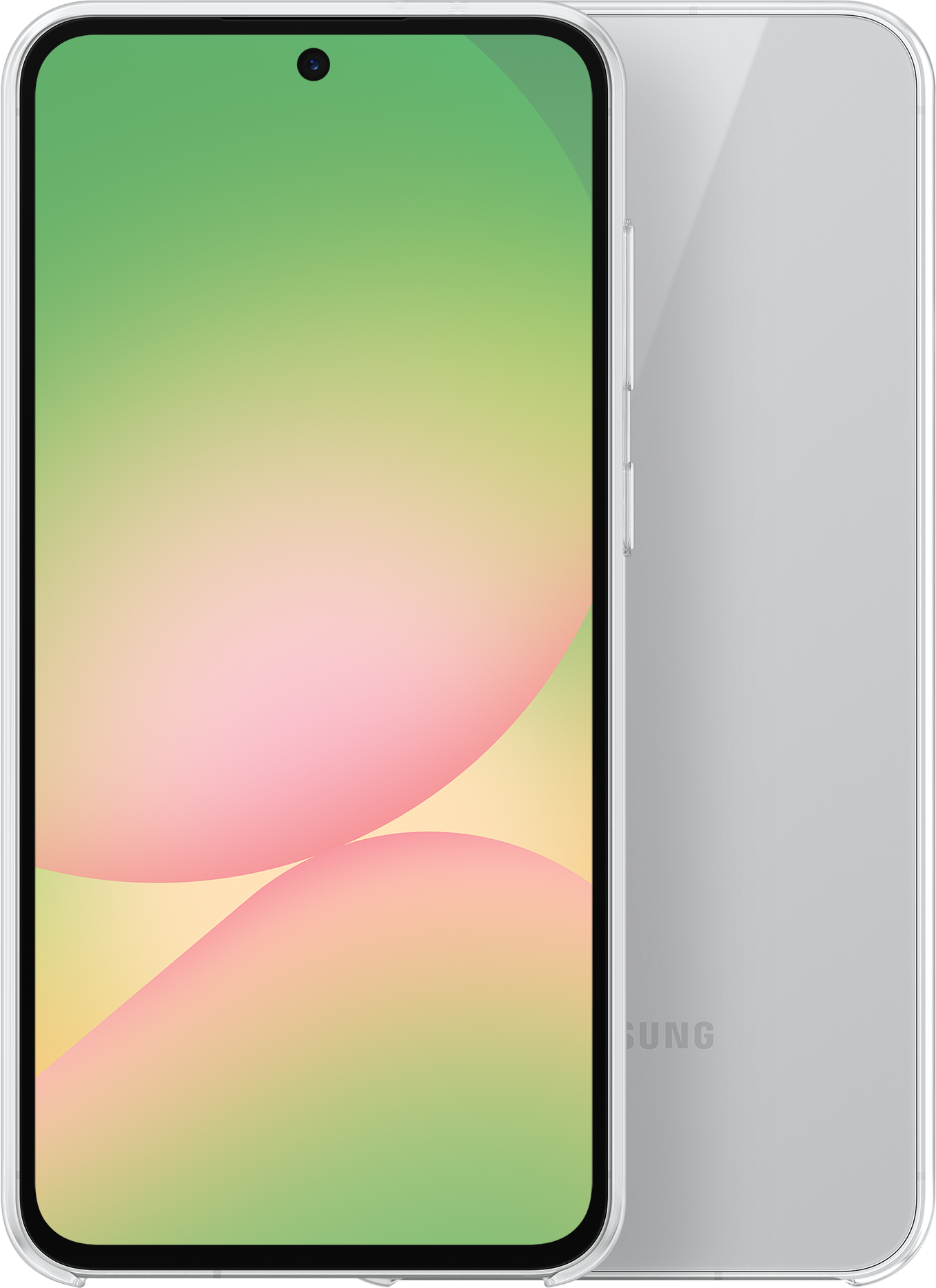 Un proteggi schermo per smartphone con sfondo nero.