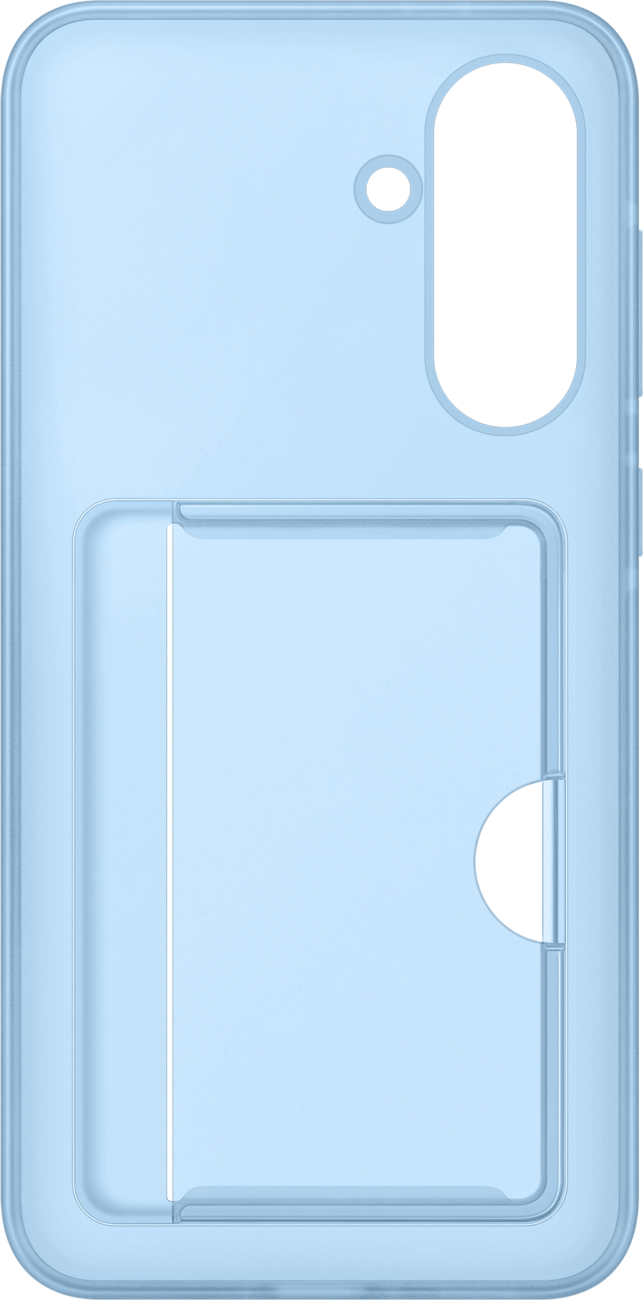 SAMSUNG Card Slot Case , Coque arrière, Samsung, Galaxy A36 5G, Bleu