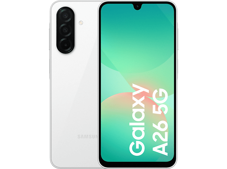 Samsung Galaxy A26 – 5g 128 Gb Wit aanbieding met korting