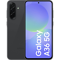 MediaMarkt SAMSUNG Galaxy A36 - 5G - 256 GB Awesome Black aanbieding
