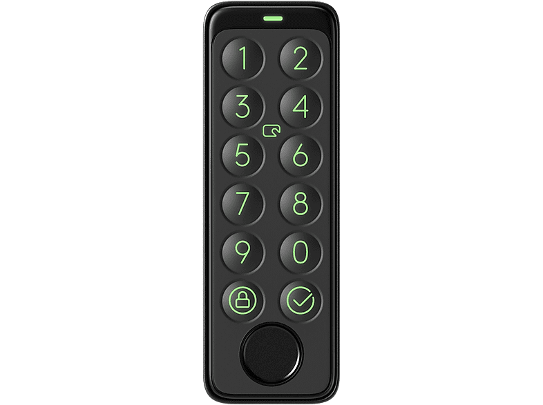 SWITCHBOT Keypad Touch - Smartes Codeschloss, Schwarz