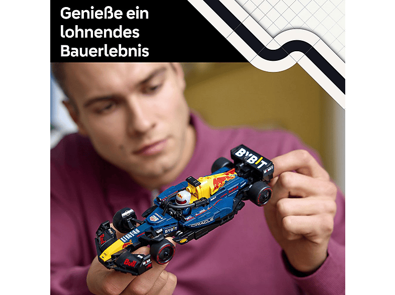 Thumbnail - LEGO Speed Champions 77243 Oracle Red Bull Racing RB20 F1® Rennauto Bausatz, Mehrfarbig