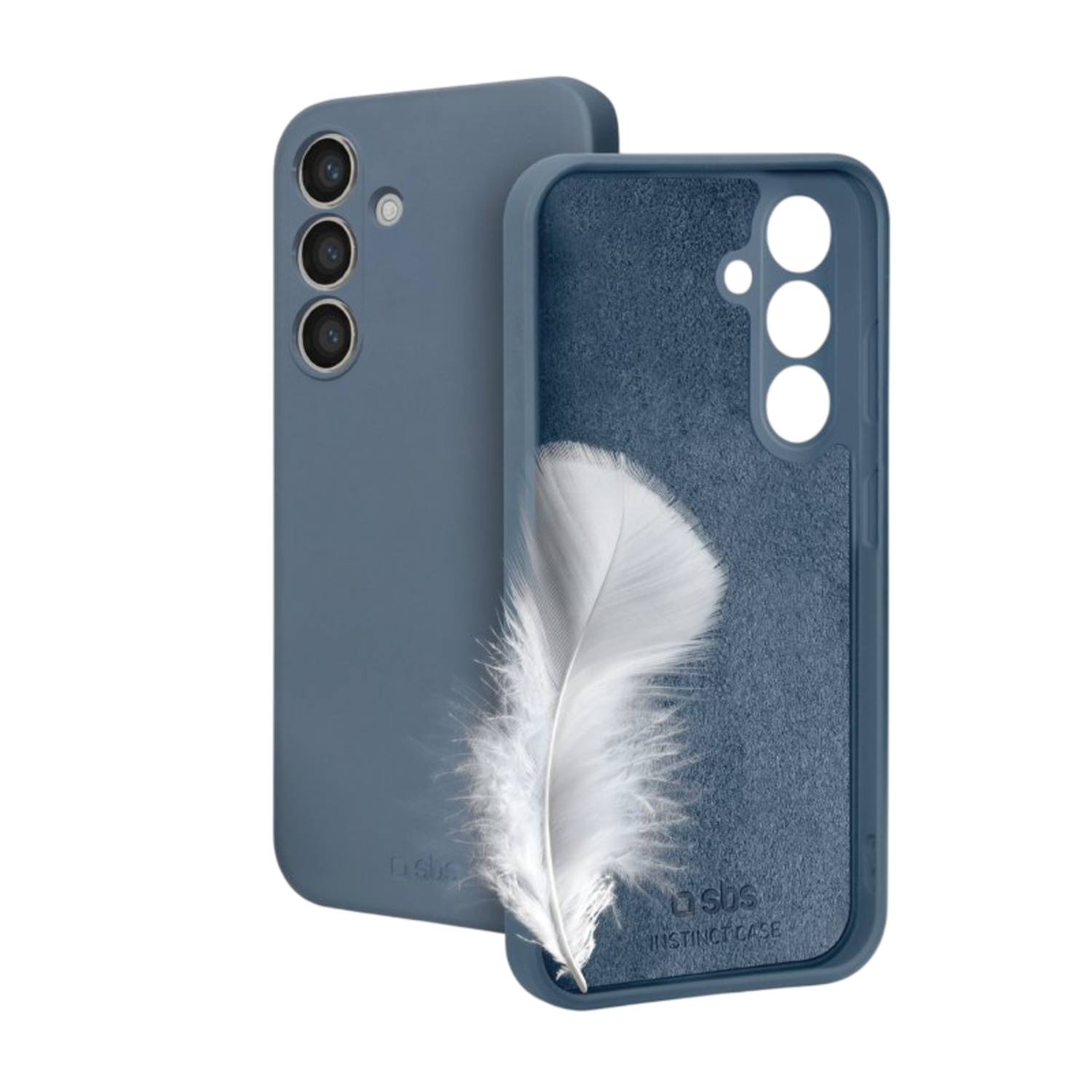 SBS MOBILE Instinct Telefoonhoesje voor Samsung Galaxy A26 Blauw afbeelding