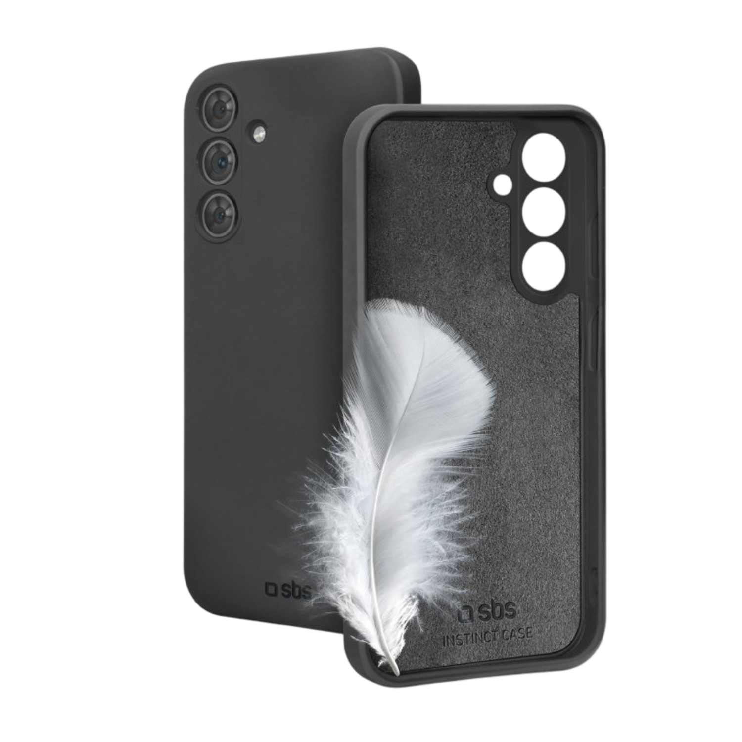 SBS MOBILE Instinct Telefoonhoesje voor Samsung Galaxy A26 Zwart afbeelding