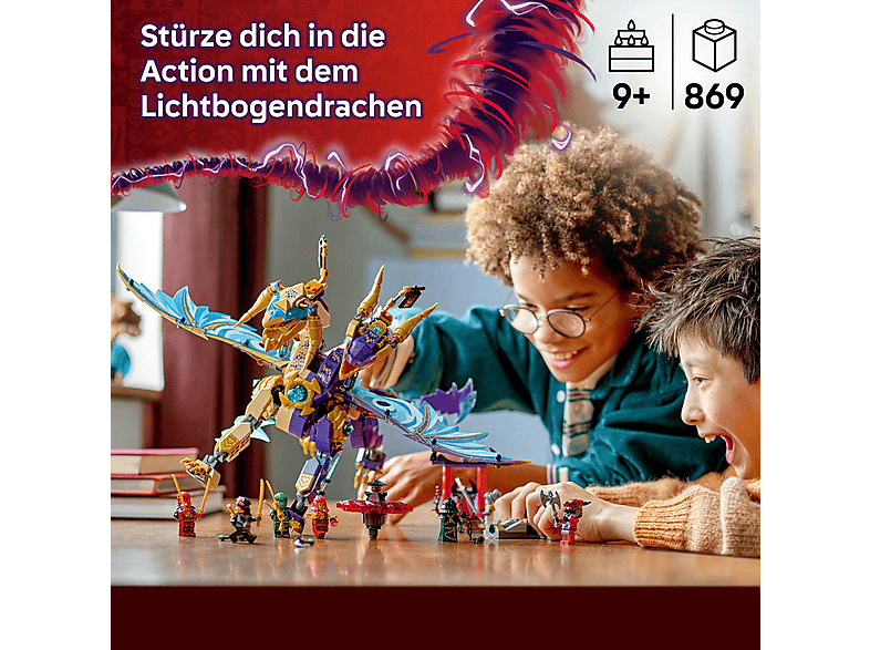 Thumbnail - LEGO Ninjago 71836 Lichtbogendrache Bausatz, Mehrfarbig