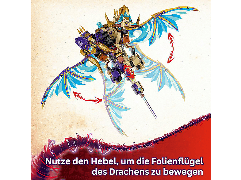 Thumbnail - LEGO Ninjago 71836 Lichtbogendrache Bausatz, Mehrfarbig