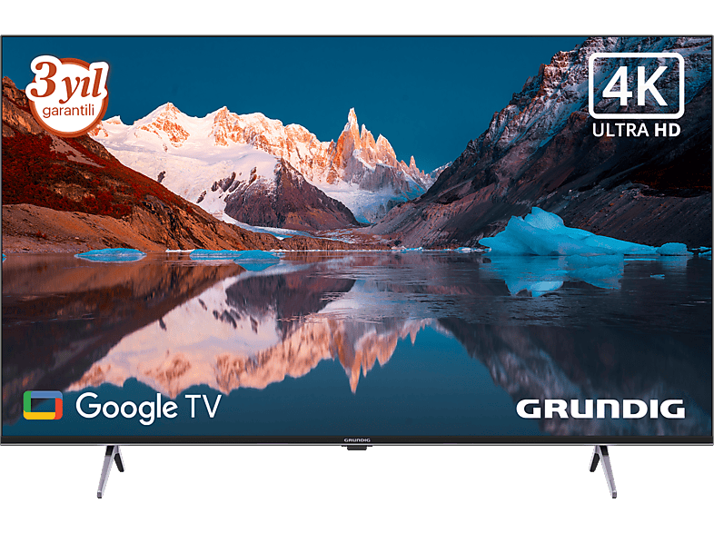 GRUNDIG 50GJU 8500 A 50 inç 126 Ekran Uydu Alıcılı Google Smart Dolby Atmos 4K UltraHD LED TV