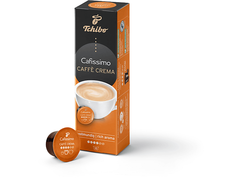 TCHIBO Cafissimo Caffe Crema Rich Aroma 10'lu Kapsül Kahve 76 g