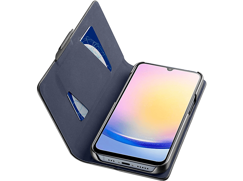CELLULAR LINE Book, Bookcover, Samsung, Galaxy A26, Schwarz