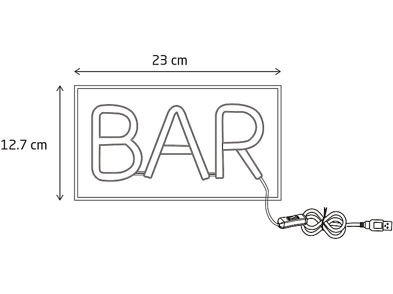 Neon ISY IDL-1000 BAR LED Wielokolorowy – zdjęcie 2