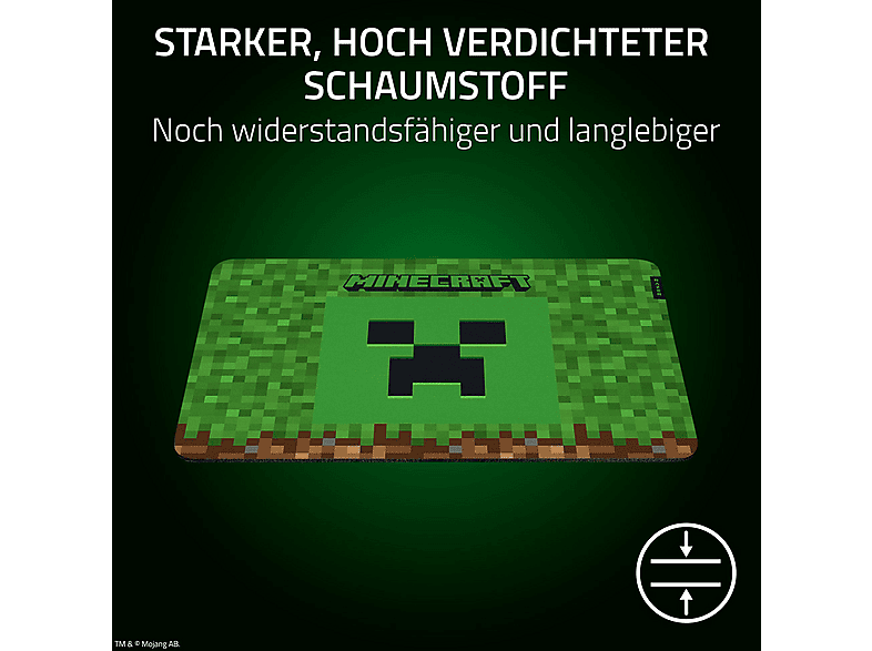 Thumbnail - RAZER Gigantus V2 Minecraft Edition Gaming-Mauspad (275 mm x 360 mm)