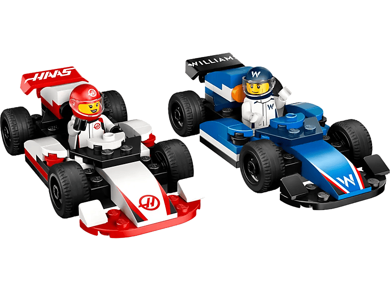 LEGO City 60464 - Bolidy F1 Williams Racing i Haas F1 – zdjęcie 2