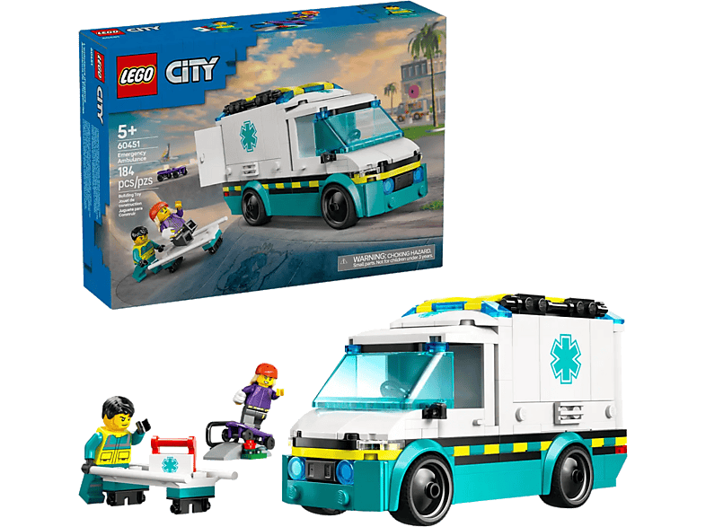 Klocki LEGO City Karetka pogotowia (60451) Wielokolorowy