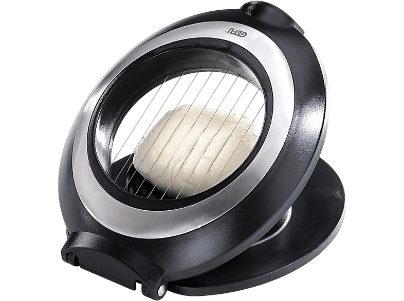 Gefu 12370 Mozzarellaschneider, Schwarz, Spülmaschinengeeignet