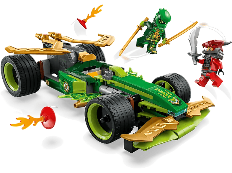 LEGO 71828 NINJAGO Samochód wyścigowy Lloyda z napędem typu pull-back – zdjęcie 2