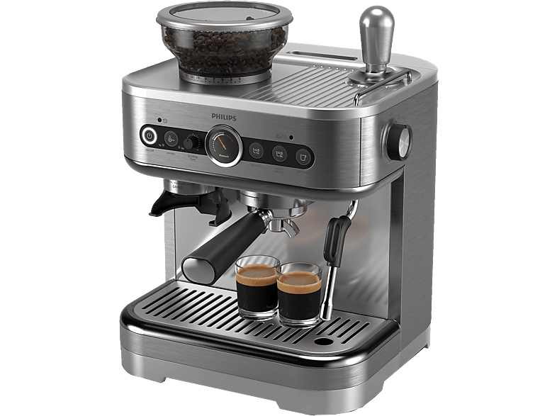 PHILIPS PSA3218/01 Barista Brew Espressomaschine Metall/Silber