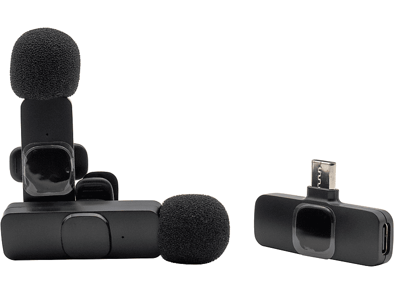 REALPOWER HS-1 Dual Wireless Mikrofon Schwarz Weiteres - Main Image