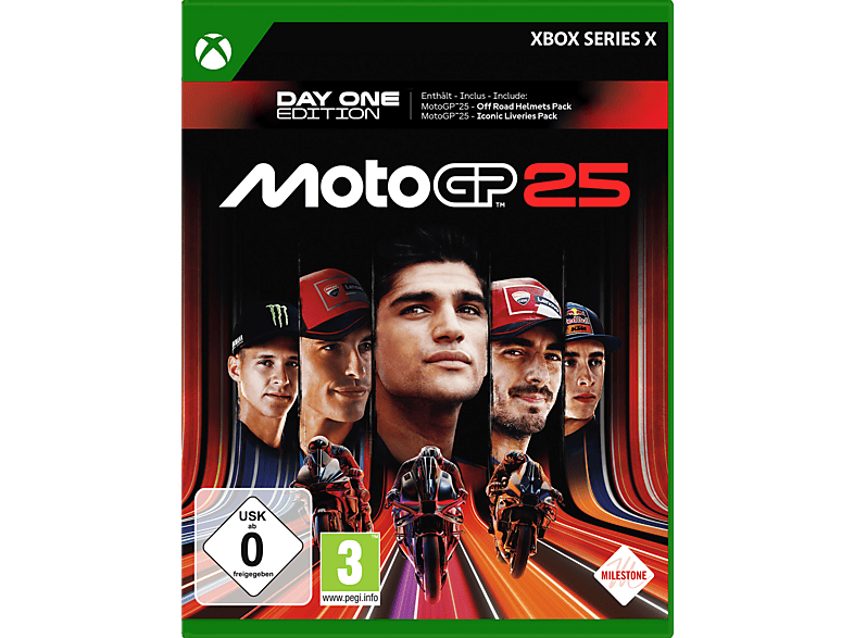 MotoGP 25: Day One Edition - Xbox Series X [Deutsch, Französisch, Italienisch]