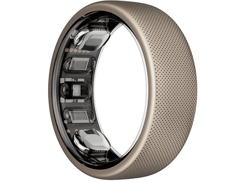 Amazfit Helio Ring, 20.5 mAh, Talla 12, 10 ATM, 4 días Autonomía, Titanio