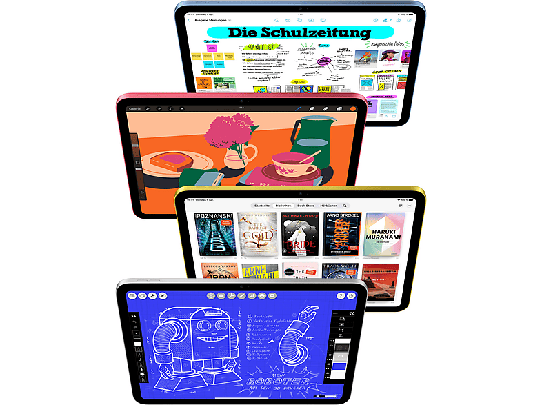 Thumbnail - APPLE iPad Wi-Fi+ Cellular (11th generation), Tablet, 128 GB, 11 Zoll, Pink