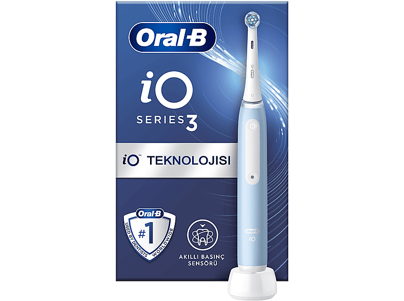 ORAL B IO 3 Serisi Şarjlı Diş Fırçası Mavi