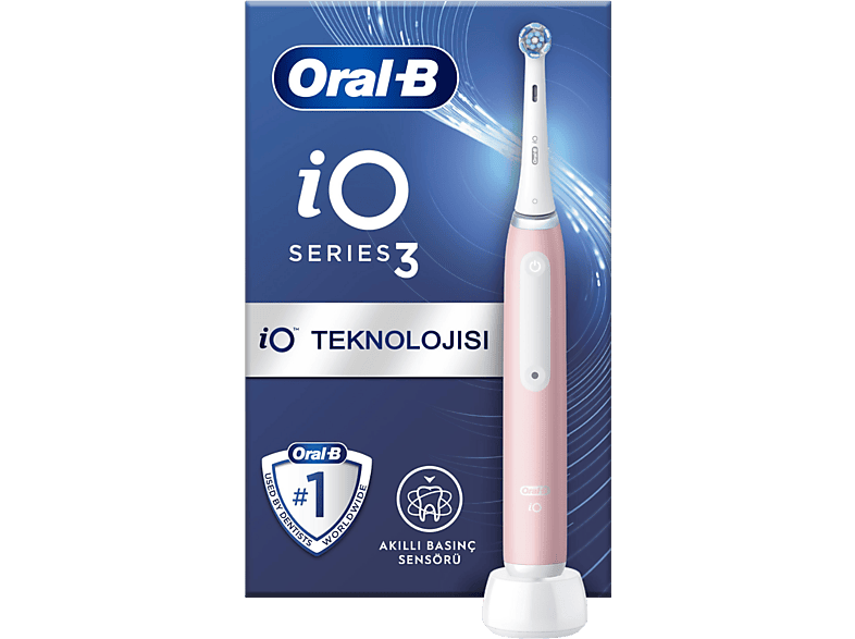 ORAL B IO 3 Serisi Şarjlı Diş Fırçası Pembe