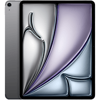 MediaMarkt APPLE iPad Air (2025) - M3 - 13 inch - 128 GB - Space Gray - Wifi + Cellular aanbieding